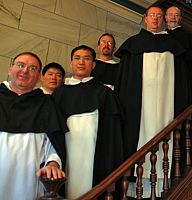 Dominican novices visit St. Catherine Newman Center