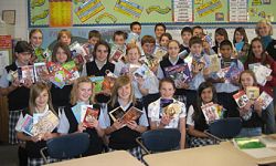 St. Vincent seventh-graders read, make a big difference
