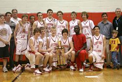 Freshmen win championship basketball honors