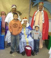 The star of Bethlehem guides the Three Kings to Utah
