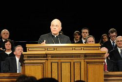 Cardinal George speaks about religious freedom at BYU