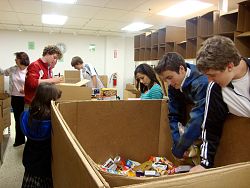 Our Lady Of Lourdes School community fights hunger