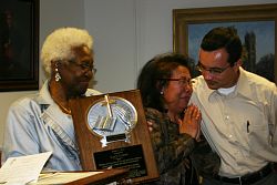 Lucy Lewis is honored for serving the incarcerated