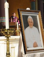 Mass for the intention of Pope Benedict XVI