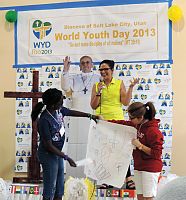 Diocesan youth celebrate World Youth Day