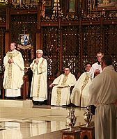 Renewing unity and promises at the Chrism Mass with the bishop