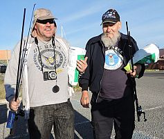 Military veterans given a day to fish on the lake