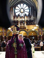 Bishop Solis' first weekend: Rite of Election, Sunday Masses in the cathedral