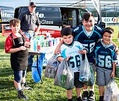 Relief efforts at the Skaggs Center