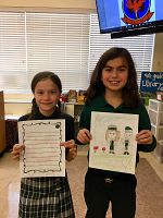 Our Lady of Lourdes Students Support the Troops