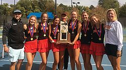 Bulldogs tennis captures second straight state title