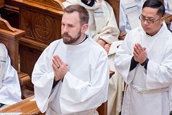 Diocesan Seminarian Takes Next Step Toward Priesthood