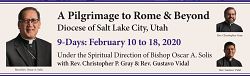 Bishop Solis to lead pilgrimage to Italy
