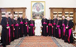El Obispo Solis comienza peregrinaje y su visita 'Ad Limina' al Vaticano 