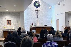 First Mass at New Church