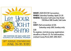 Registration open for 2020 DCCW convention