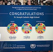Two Utah Catholic high schools recognized for their commitment to community service