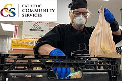 New Catholic Community Services campaign to feed homeless people also supports local businesses 