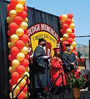 Judge Memorial CHS celebrates parade-style graduation
