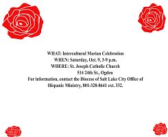 Intercultural Marian Celebration planned