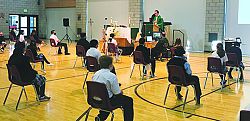 St. Andrew Students Make Weekly Mass Possible