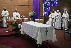 Funeral Mass for Trappist Father Alan Hohl