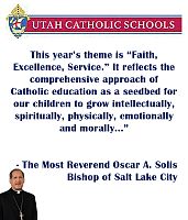 Message from the Bishop Catholic Schools Week 2022