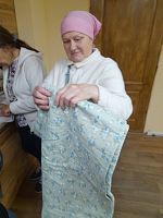 Cathedral parishioner helps 'Wrap Ukraine with Quilts'