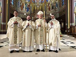 Father Marquina and Father Sicard ordained to the priesthood