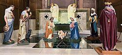 Nativity set, now restored, returns to cathedral