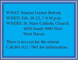 Three-day Lenten retreat at St. Mary Parish in West Haven