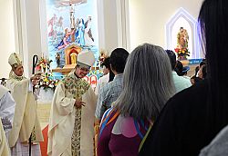 Vietnamese parish celebrates anniversary with Bishop Nguyen of Orange, Calif. as homilist