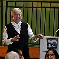 Make a difference every day, Sister Norma Pimentel urges those attending Holy Cross Ministries gathering