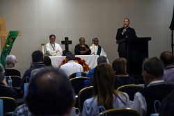 Diocesan deacons gather for annual retreat