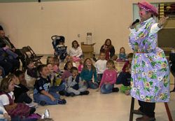 Students learn writing tips from children's author