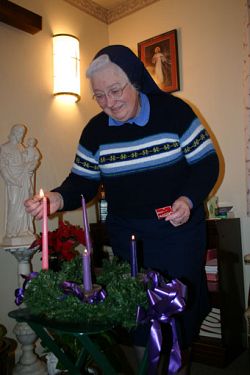 Ireland's Christmas lights the Holy Family's way