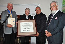 Fred C. Adams accepts prestigious Madeleine Award