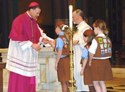 Catholic Boy, Girl Scouts earn religious recognitions