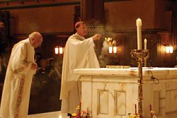 Chrism Mass rich in sacred tradition; blessing of oils used throughout the year