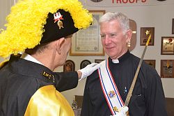 Fr. Bob is Knighted 