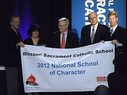 Blessed Sacrament School named a National School of Character