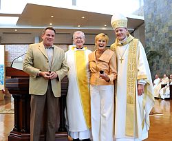 Madeleine Award for Faithful Service presented to two Saint John the Baptist parishioners