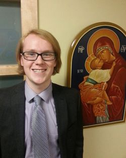 Saint George parishioner begins nine-year journey to priesthood