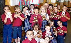St. Olaf first-graders hold successful Diaper Drive