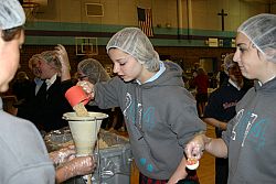 Blessed Sacrament School students fight hunger