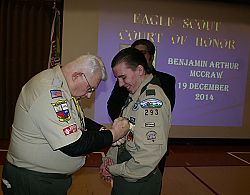 Eagle Scout project helps homeless veterans become self-sufficient as they transition into homes