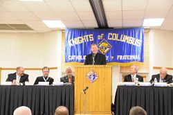 At convention, Knights encouraged to live their faith