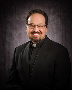 Father David Trujillo returns to Immaculate Conception Parish, where he was baptized