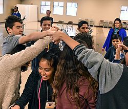 Retreat encourages youth to consider who they are and their place in the community