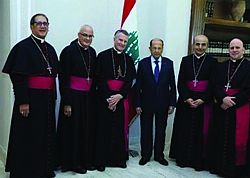 Bishop Solis visits Lebanon